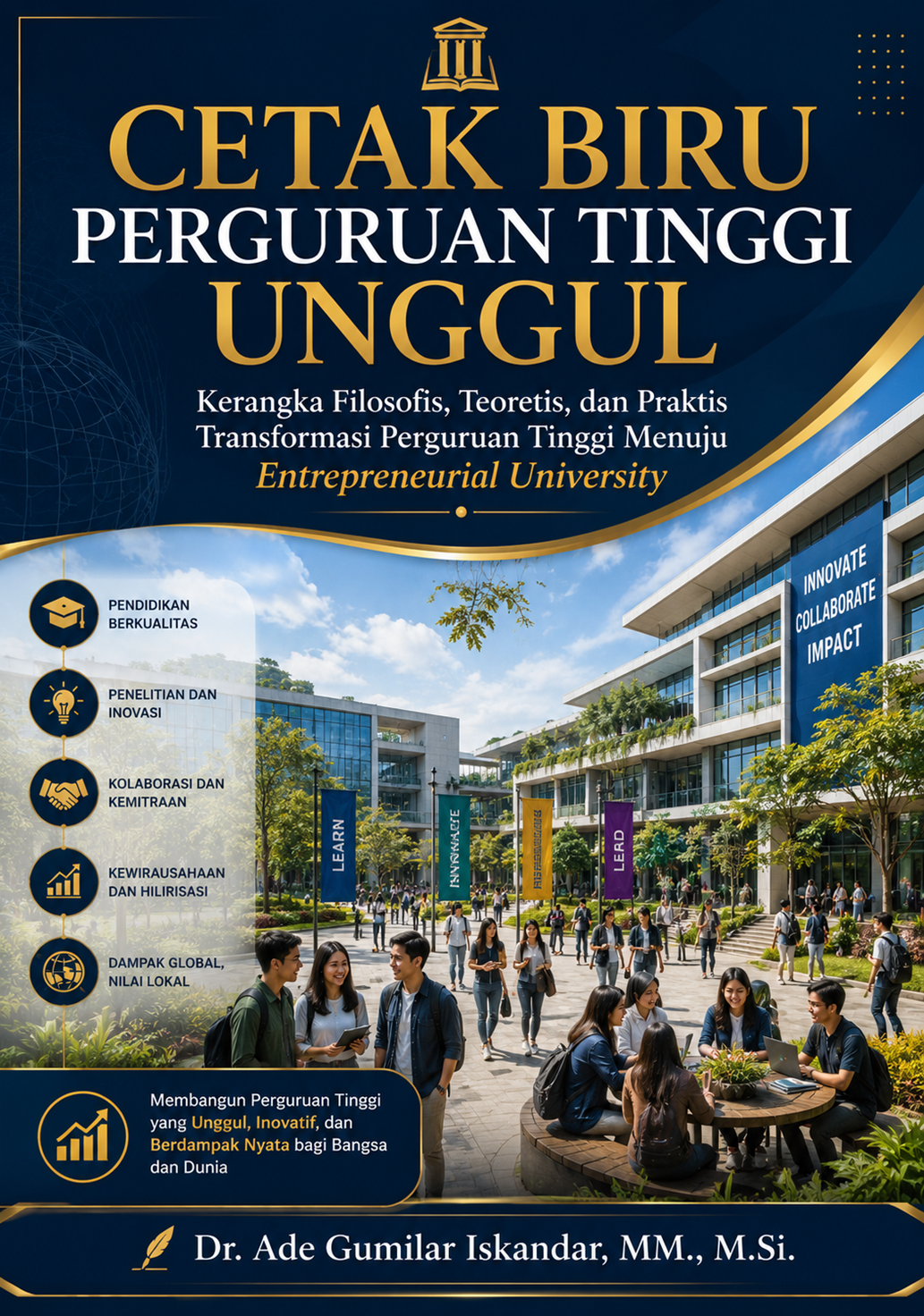 Cover CETAK BIRU PERGURUAN TINGGI UNGGUL